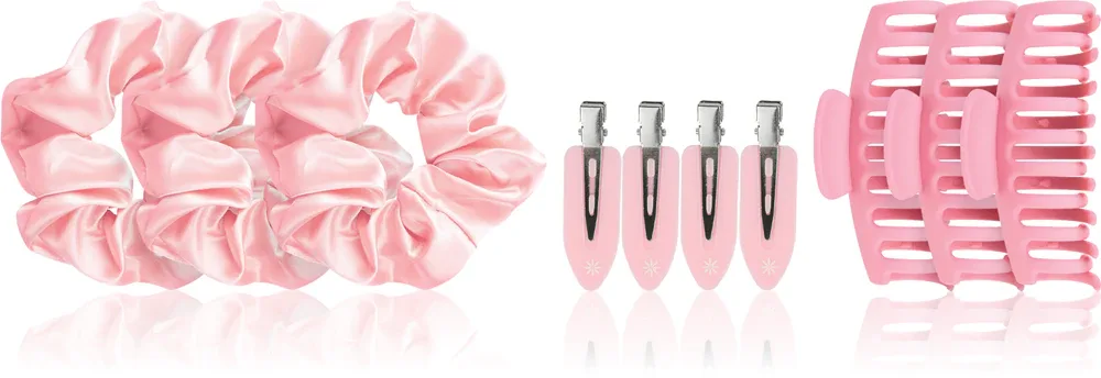 Brushworks Complete Hair Clip & Scrunchie Set - Набор резинок и заколок для волос