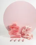 Brushworks Complete Hair Clip & Scrunchie Set - Набор резинок и заколок для волос — фото 3