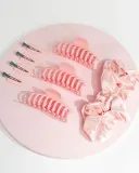 Brushworks Complete Hair Clip & Scrunchie Set - Набор резинок и заколок для волос — фото 4
