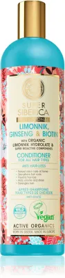 Бальзам для волос Natura Siberica Limonnik, Ginseng Biotin с женьшенем и биотином, 400 мл