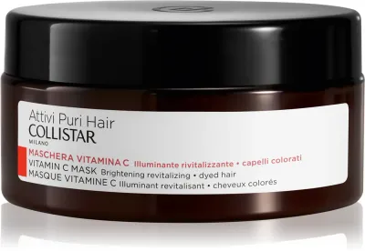 Collistar Hair Vitamin C Mask Brightening Revitalizing - Маска для волос с витамином C, 200 мл