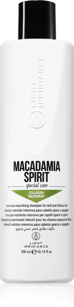 Light Irridiance Macadamia Spirit - шампунь с интенсивным питательным эффектом, 300 мл