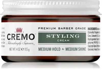 Cremo Hair Styling Cream Medium Styling - Увлажняющий крем для стайлинга волос, 113 г