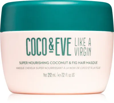 Coco & Eve Like A Virgin Super Nourishing Coconut & Fig Hair Masque - Маска глубокого питания для придания блеска и мягкости волос