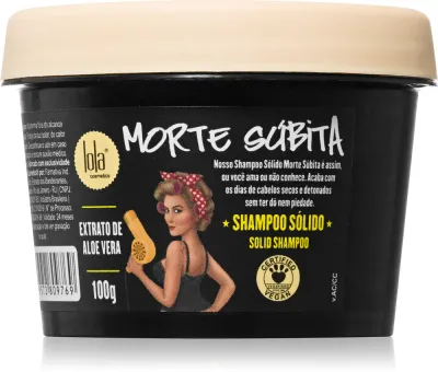 Lola Cosmetics Morte Súbita Shampoo Solido - Шампунь с очищающим пилинговым эффектом, 100 г