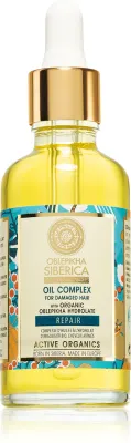 Natura Siberica Oblepikha (Sea-Buckthorn) - Масло для ухода за поврежденными волосами, 50 мл