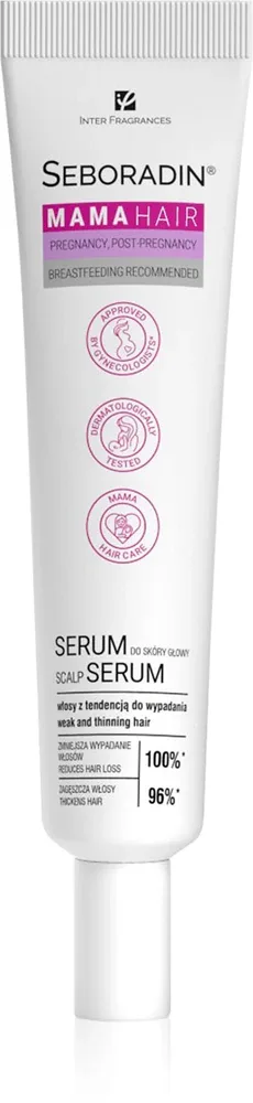 Seboradin Mama Hair - Сыворотка для кожи головы для беременных и кормящих женщин, 100 мл