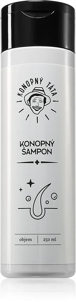 Konopný táta Shampoo - Конопляный шампунь с успокаивающим действием, 250 мл