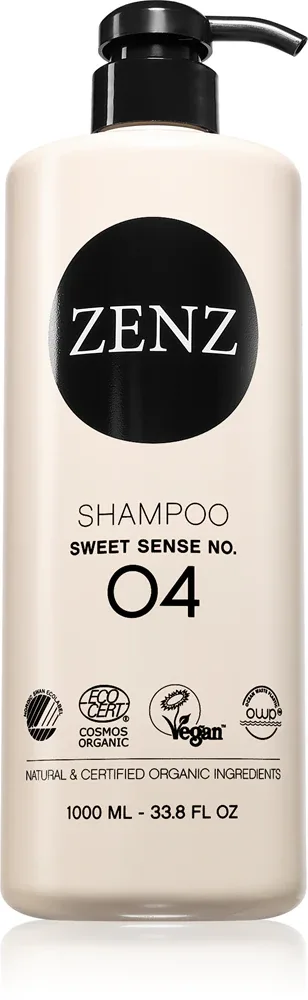 ZENZ Organic Sweet Sense No. 04 - Увлажняющий шампунь для придания объема волосам