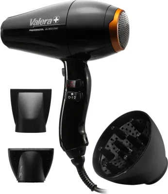 Valera Swiss Silent Jet 8500 RC D - Фен для волос NightBlack, 1 шт
