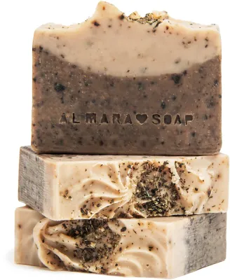Almara Soap Hair Care Dry Hair - Шампунь в виде кубика для ослабленных, ломких волос, 90 г
