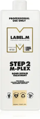 Бальзам для волос label.m Step 2 восстанавливающий, 1000 мл