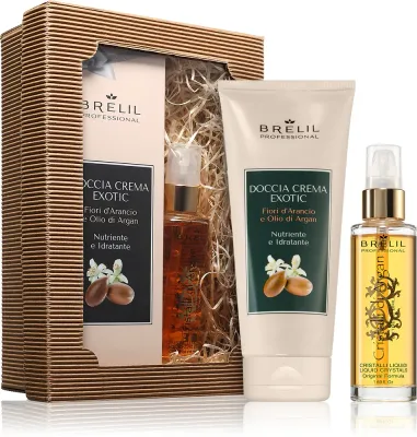 Brelil Professional Holiday Set - Подарочный набор для тела для упругой и ухоженной кожи dla jędrnej i odżywionej skóry, 2 шт