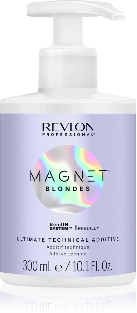 Revlon Professional Magnet Blondes Technical Additive - Маска для волос: Куративное восстановление для окрашенных и поврежденных волос, 300 мл