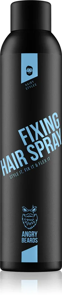Angry Beards Hairy Styles Hairspray - лак для волос, 300 мл