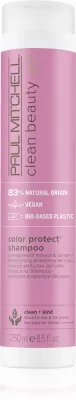 Paul Mitchell Clean Beauty Color Protect Shampoo - Фиолетовый шампунь для осветленных волос с холодными оттенками блонда, 250 мл