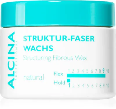 Alcina Structuring Fibrous Wax Natural - Воск для волос, придающий натуральный вид, 50 мл