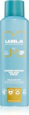 Спрей для волос с морской солью label.m Fashion Edition для пляжных волн, 200 мл