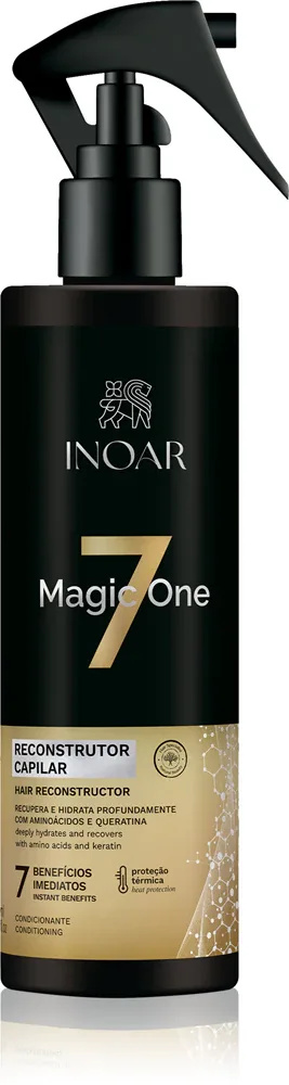 Спрей для волос INOAR Magic One 7 термозащитный, разглаживающий, 300 мл z ochroną termiczną