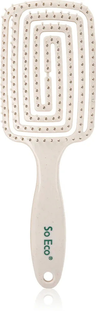 So Eco Flexi Paddle Detangling Brush - Расческа для легкого расчесывания волос, 1 шт