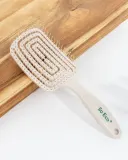 So Eco Flexi Paddle Detangling Brush - Расческа для легкого расчесывания волос, 1 шт — фото 4