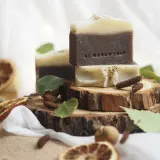 Almara Soap Hair Care Fresh Hair - Шампунь в форме кубика для нормальных и жирных волос, 90 г — фото 2