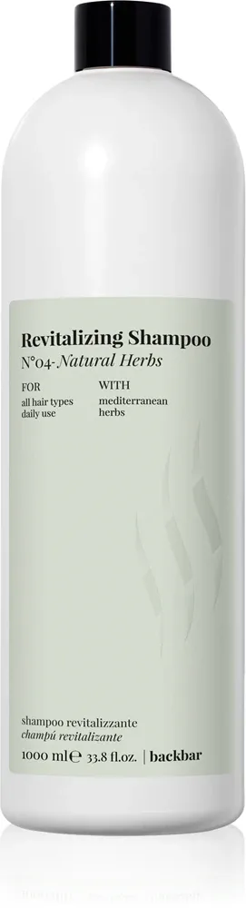 FarmaVita Backbar Revitalizing - Увлажняющий и оживляющий шампунь