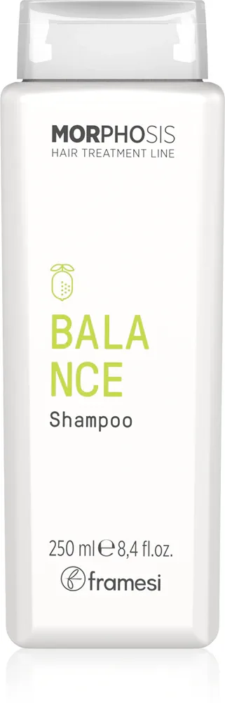 Framesi Morphosis Balance Shampoo - Очищающий шампунь для жирных волос, 250 мл