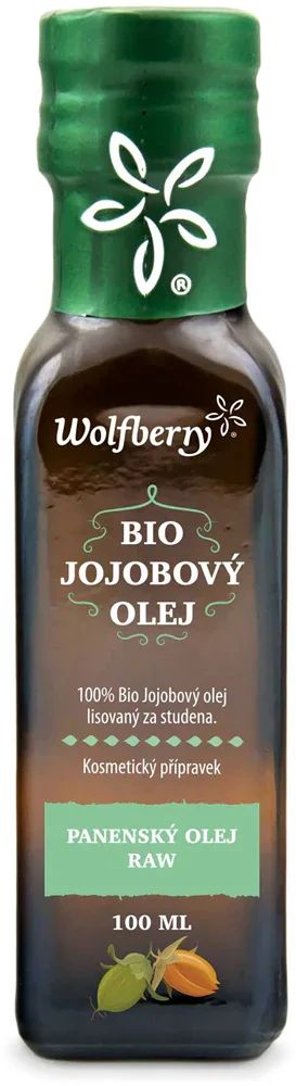 Wolfberry Jojoba Oil Organic - Био масло жожоба для лица, тела и волос, 100 мл