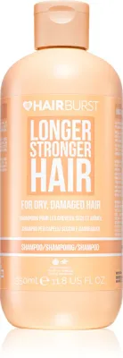 Hairburst Longer Stronger Hair Dry, Damaged Hair - Увлажняющий шампунь для сухих и поврежденных волос, 350 мл