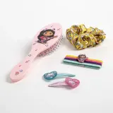 Набор аксессуаров для волос Gabby's Dollhouse Beauty Set Accessories расчёска, заколки и резинки, для детей — фото 1