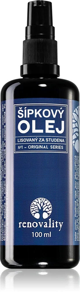 Renovality Original Series Olej z dzikiej roży tłoczony na zimno - Масло для сухой и очень сухой кожи, 100 мл