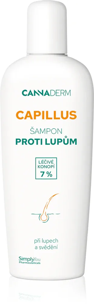 Cannaderm Capillus Anti-Dandruff Shampoo - Шампунь против перхоти с конопляным маслом, 150 мл