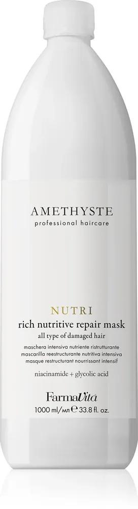 FarmaVita Amethyste Nutri - Маска глубокого восстановления для поврежденных химическими процедурами волос