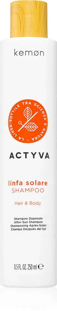 Kemon Actyva Linfa Solare - Шампунь после загара, 250 мл