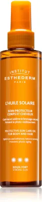 Institut Esthederm Adaptasun Sun Care Oil Extreme Sun - Масло для загара для тела и волос с высокой защитой от УФ-лучей, 150 мл