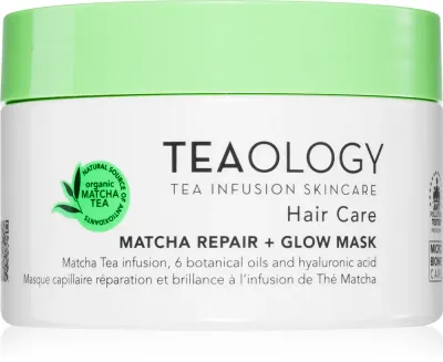 Teaology Matcha Tea Repair Mask - Регенерирующая маска для волос с матча, 200 мл