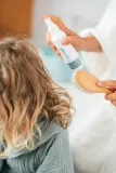 Naif Baby & Kids Hair Lotion - Укрепляющий безополасочный кондиционер для легкого расчесывания волос, 150 мл — фото 3
