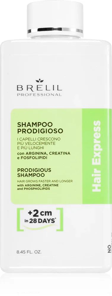 Brelil Professional Hair Express Prodigious Shampoo - Шампунь для роста волос и укрепления луковиц, 250 мл
