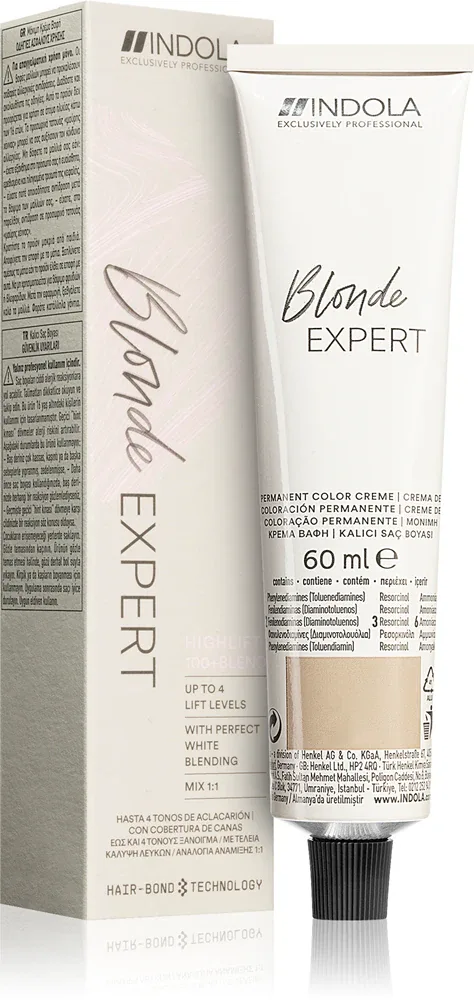 Стойкая краска для волос Indola Blond Expert для блонда, профессиональная, 60 мл, оттенок P.01