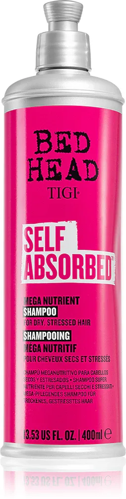 TIGI Self Absorbed Shampoo - Питательный шампунь для сухих и поврежденных волос, 400 мл