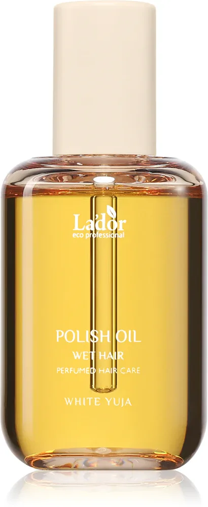 La'dor Polish Oil White Yuja - Масло для волос для эффекта мокрых волос, 80 мл