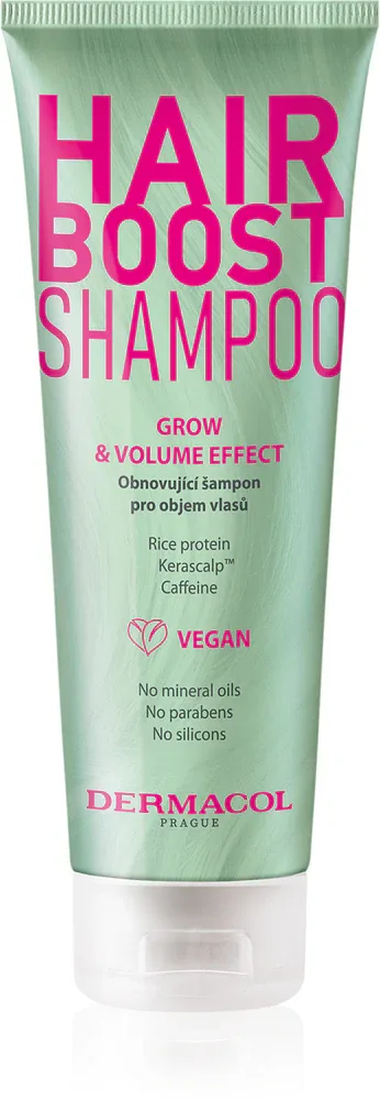 Dermacol Hair Boost Volume - Восстанавливающий шампунь для увеличения объема волос, 250 мл