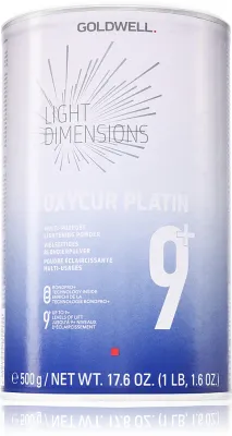 Goldwell Light Dimensions Oxycur Platin - Рассыпчатая пудра для волос, 500 г