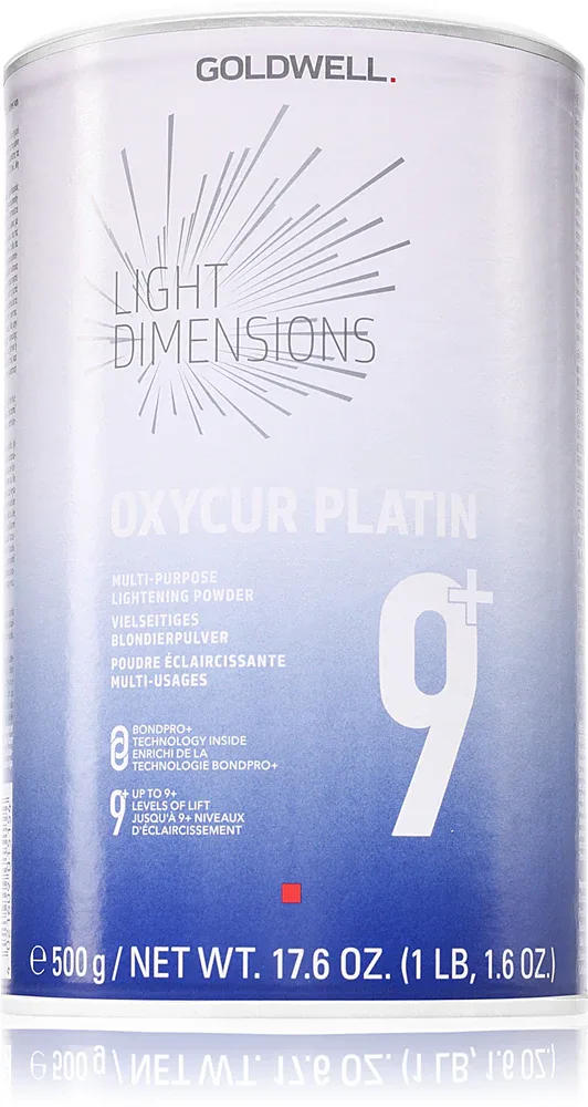 Goldwell Light Dimensions Oxycur Platin - Рассыпчатая пудра для волос, 500 г