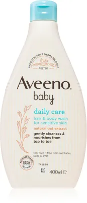 Aveeno Baby Hair&Body Wash - Шампунь для детей для волос и тела, 400 мл