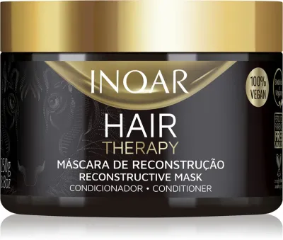 INOAR Hair Therapy - Укрепляющая маска для поврежденных волос, 250 г
