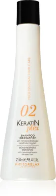 Phytorelax Laboratories Keratin Plex - Восстанавливающий шампунь с кератином для поврежденных волос, 250 мл