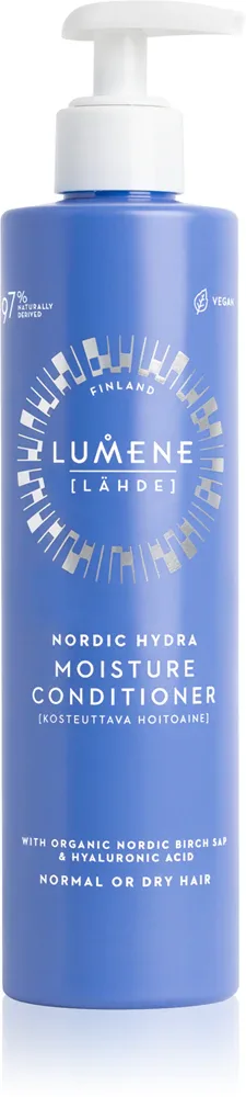 Lumene Nordic Hydra [LÄHDE] Moisture - Увлажняющий кондиционер для нормальных и сухих волос, 300 мл