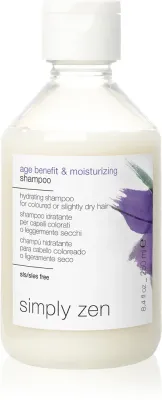 Simply Zen Age Benefit & Moisturizing - Увлажняющий шампунь для окрашенных волос, 250 мл